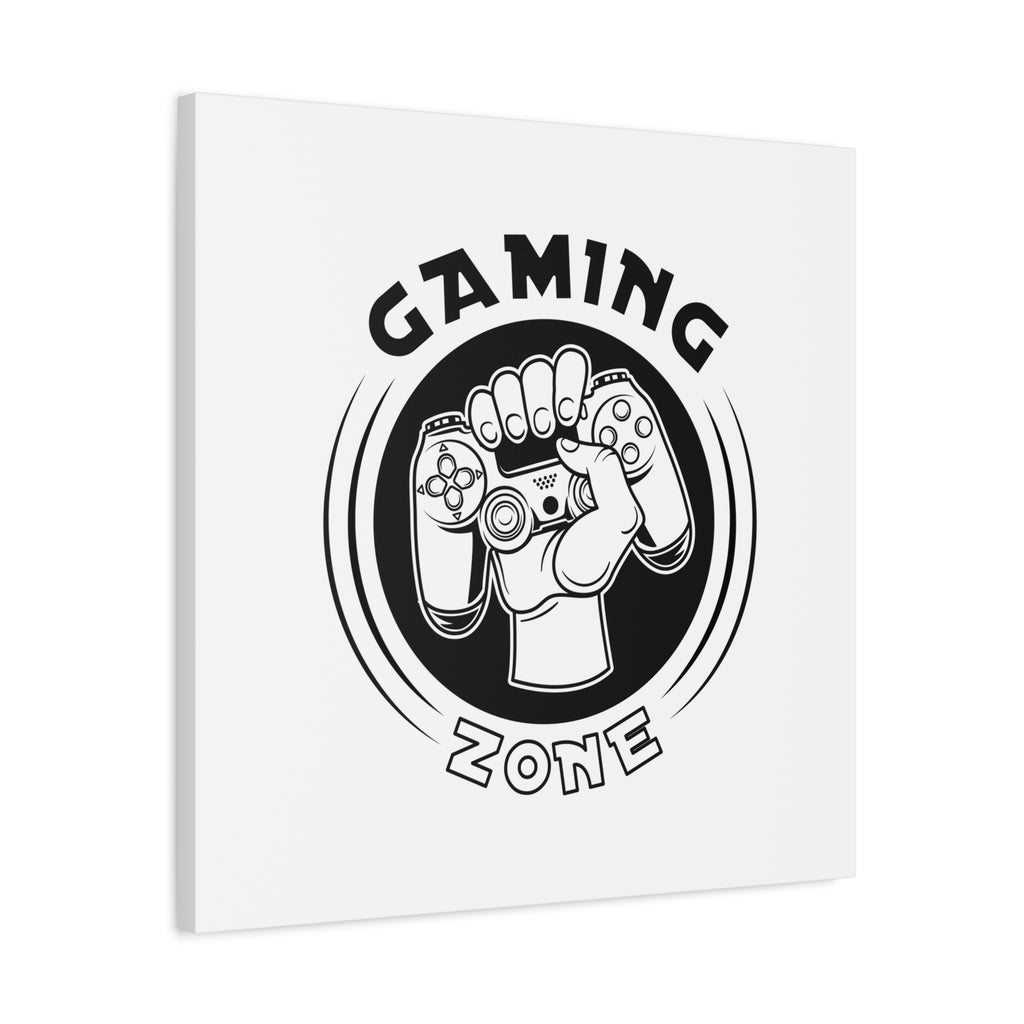 Gaming Zone Canvas Wall Art - Video Game Room Wall Art.