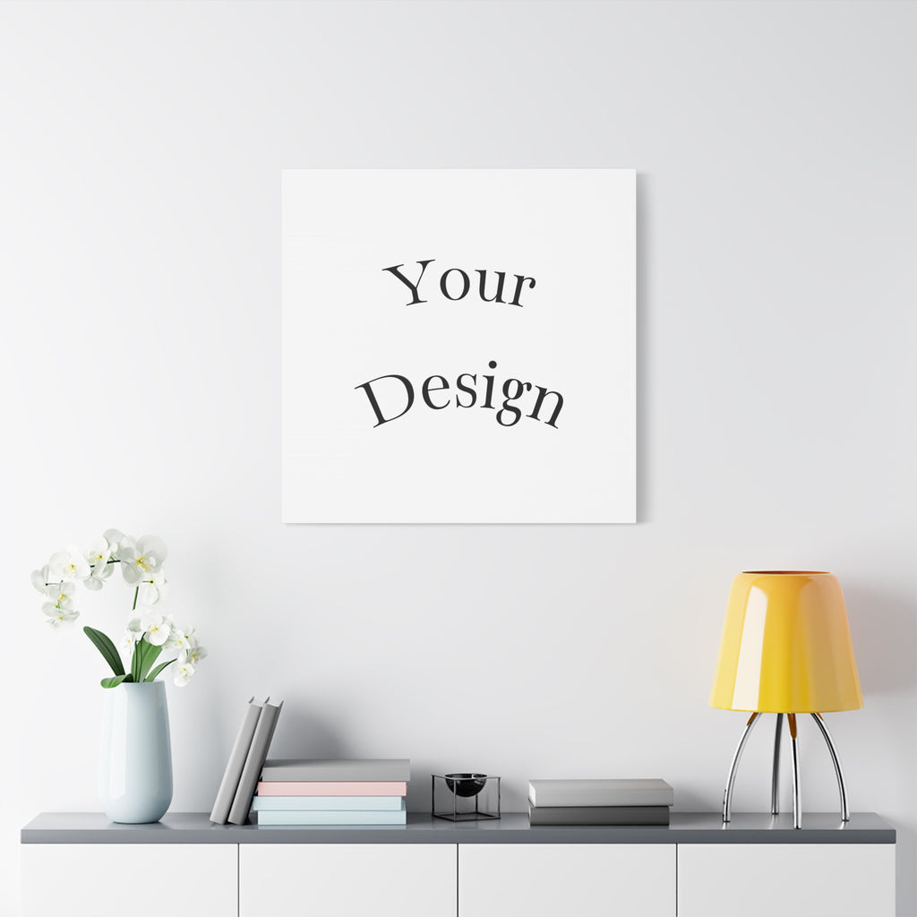 Custom Matte Canvas Print - Personalized Home Decor.