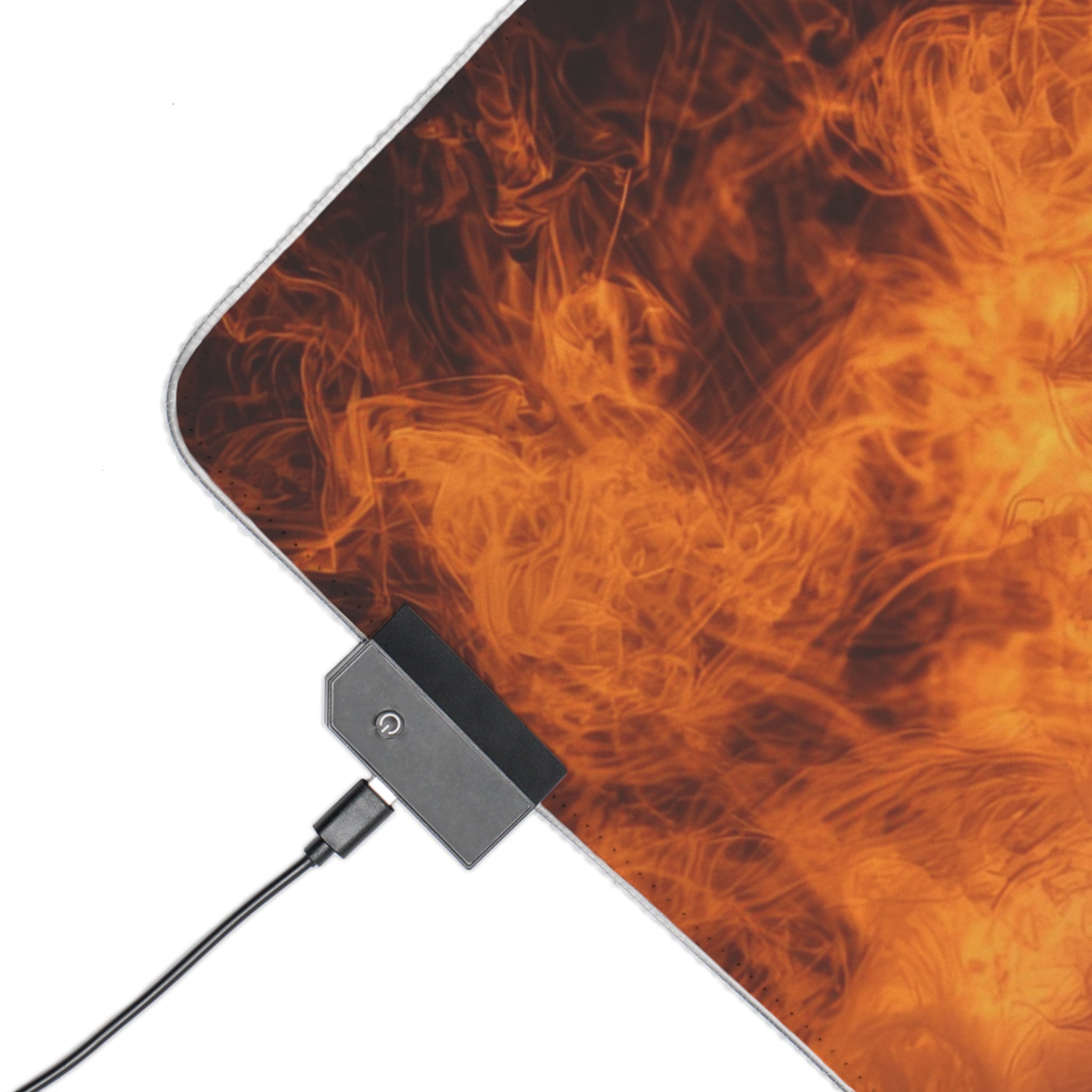 Vibrant Controller Design with LED Gaming Mouse Pad