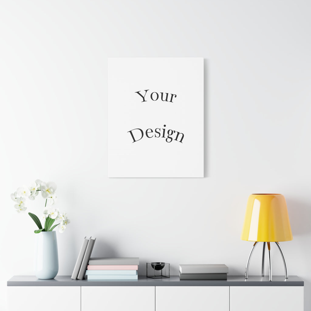 Custom Matte Canvas Print - Personalized Home Decor.