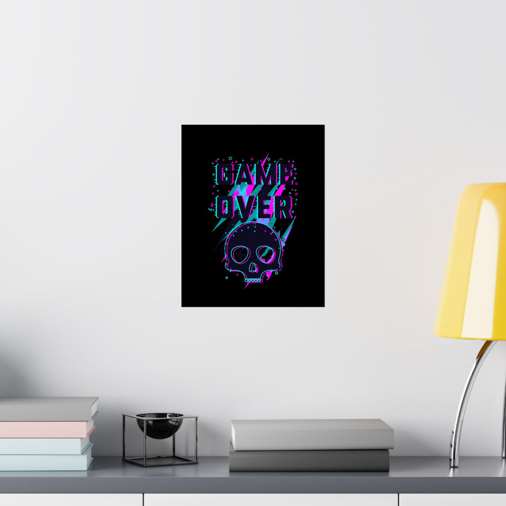 Gamer Wall Art Poster.