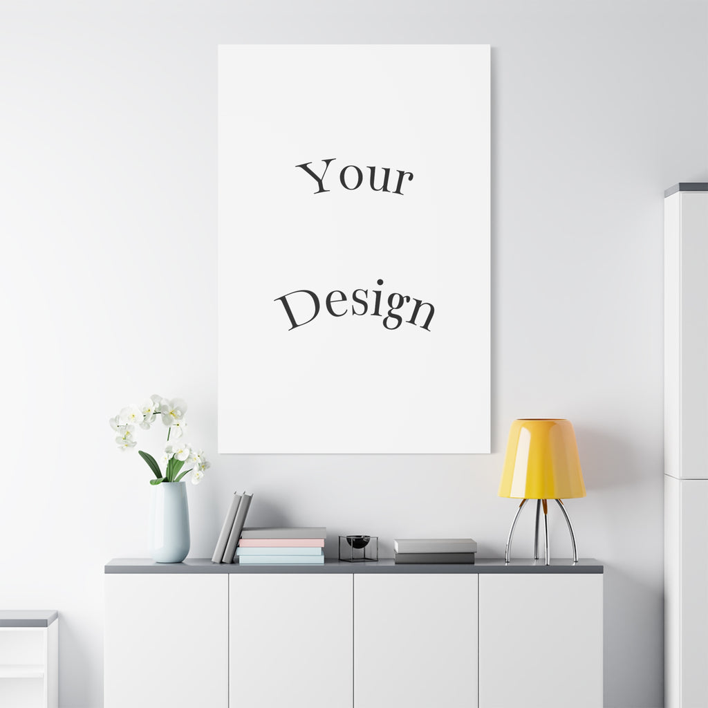 Custom Matte Canvas Print - Personalized Home Decor.