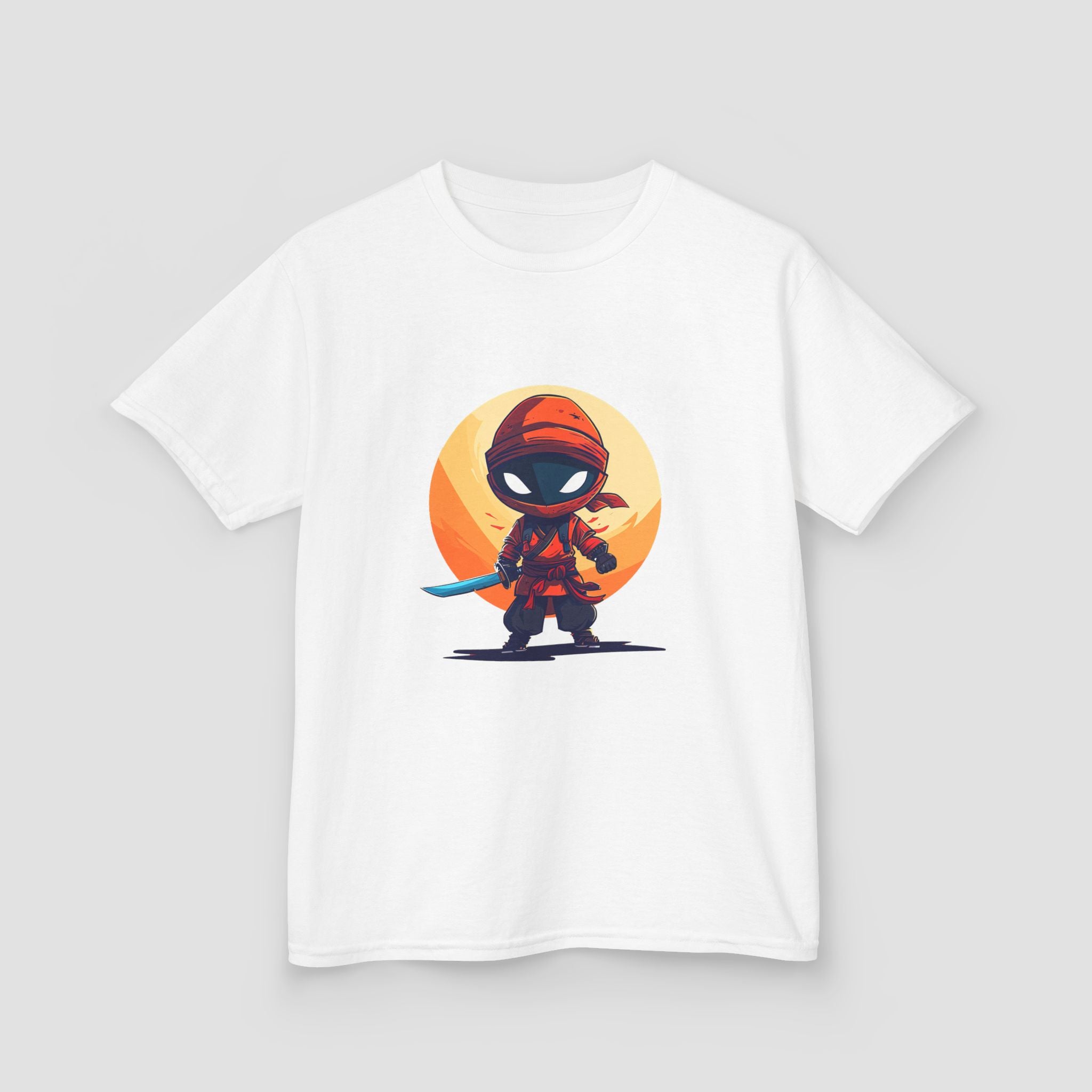 Kids Ninja Warrior Tee - Fun Graphic T-Shirt for Boys and Girls.