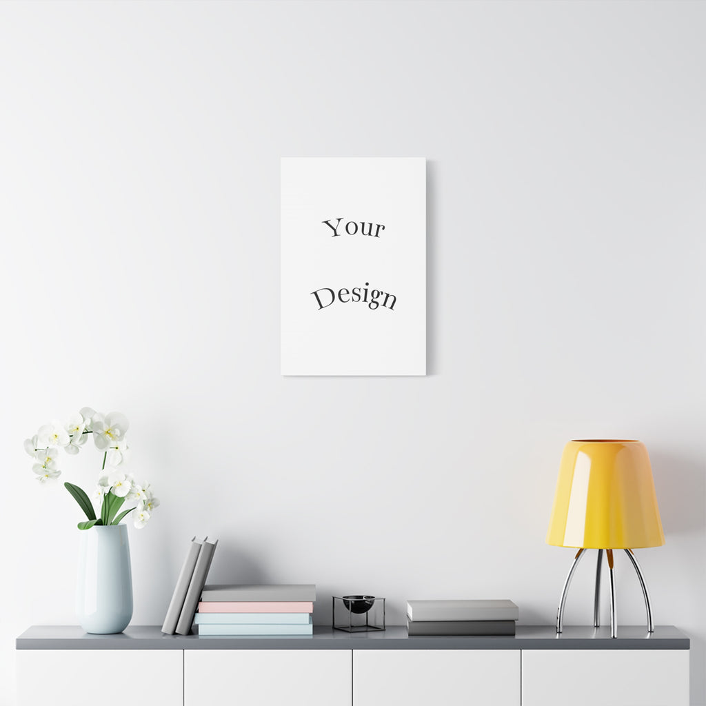 Custom Matte Canvas Print - Personalized Home Decor.