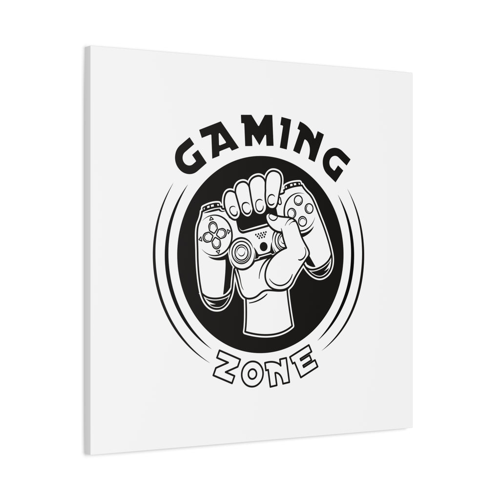 Gaming Zone Canvas Wall Art - Video Game Room Wall Art.