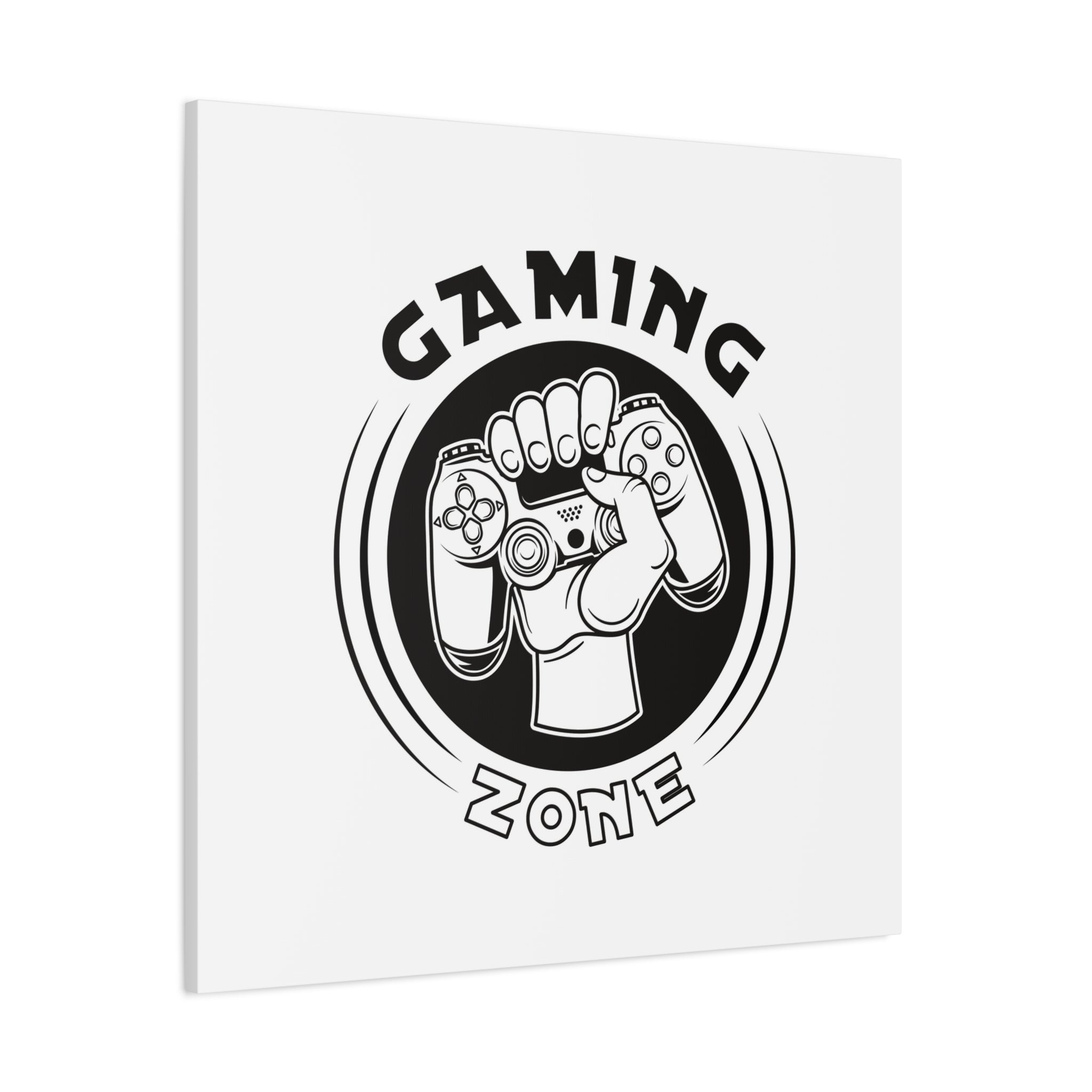 Gaming Zone Canvas Wall Art - Video Game Room Wall Art.