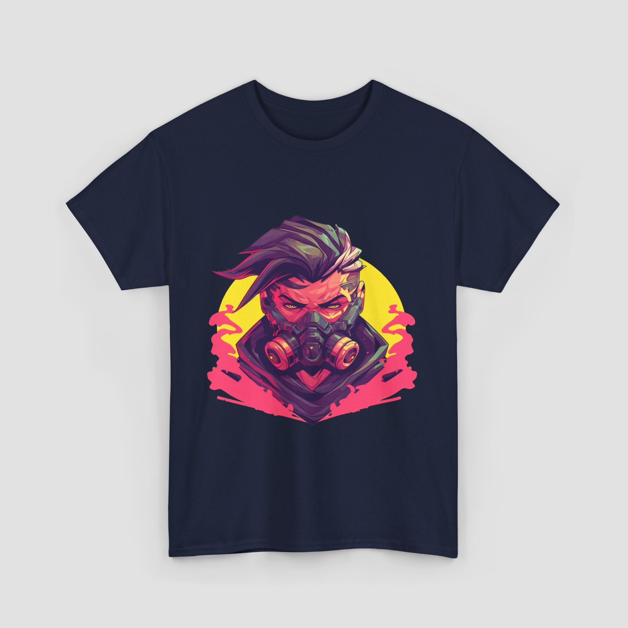 Vibrant Graphic Tee, Unisex Heavy Cotton Shirt.