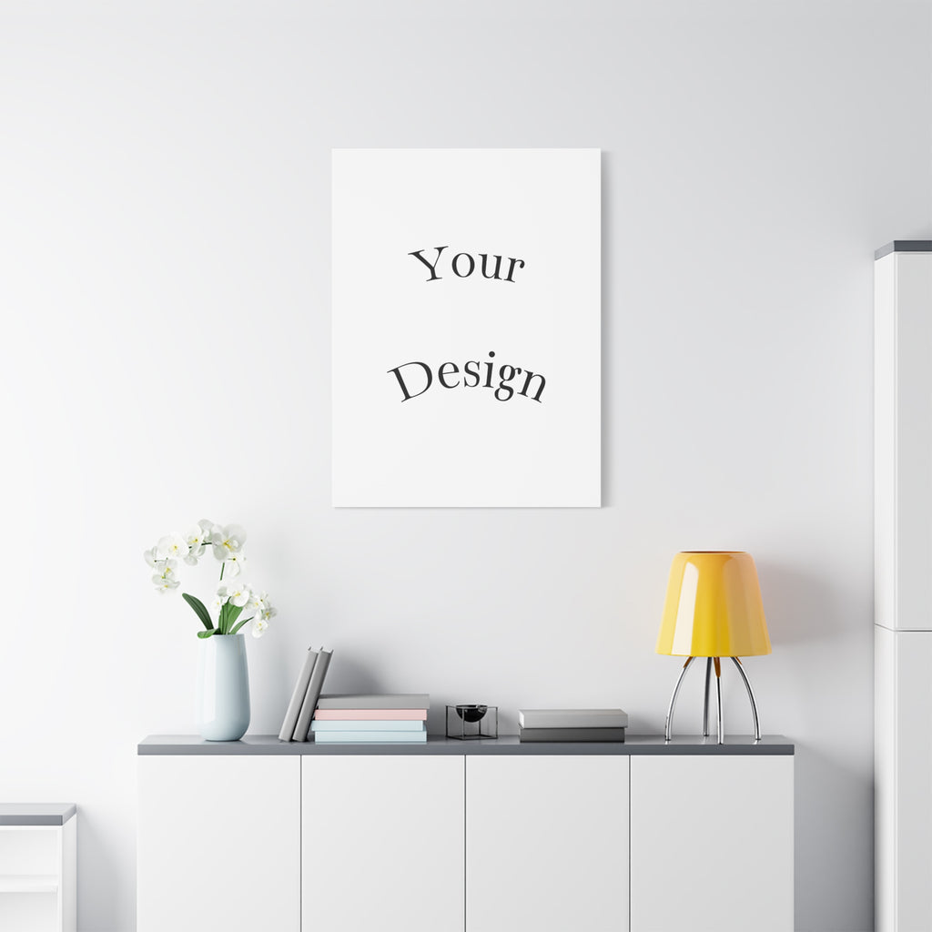 Custom Matte Canvas Print - Personalized Home Decor.