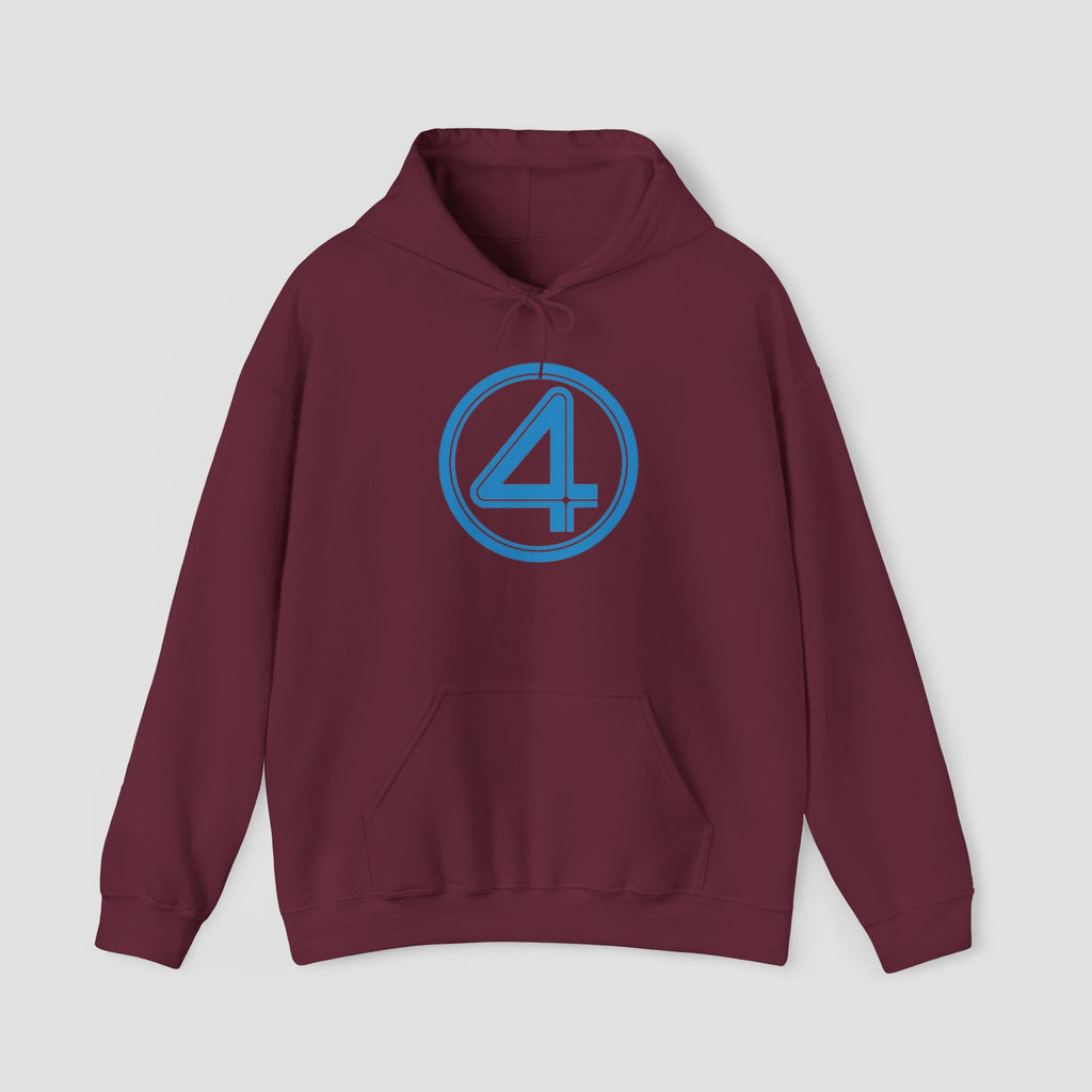 Fantastic Four Unisex Heavy Blend Hoodie - Casual Wear.