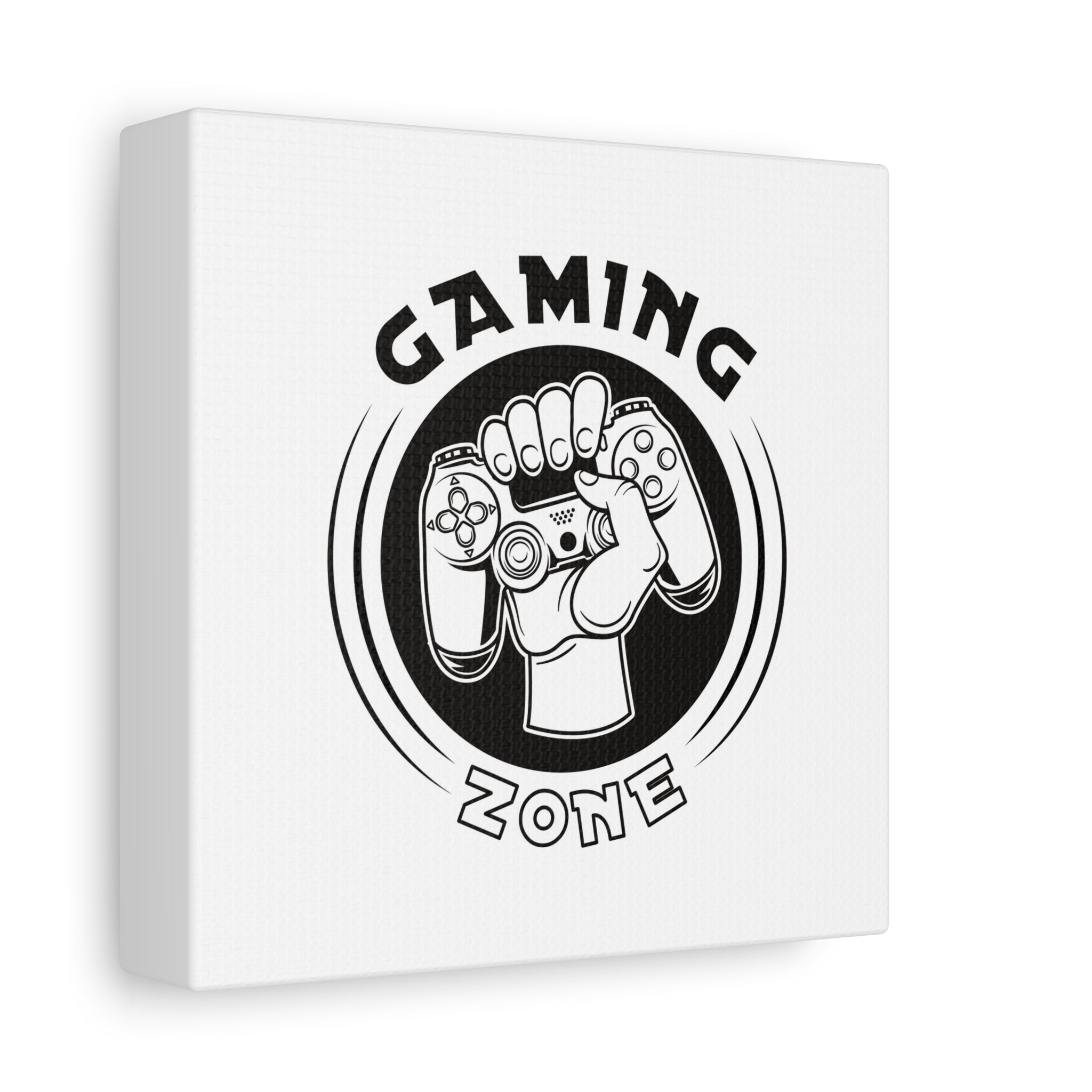 Gaming Zone Canvas Wall Art - Video Game Room Wall Art.