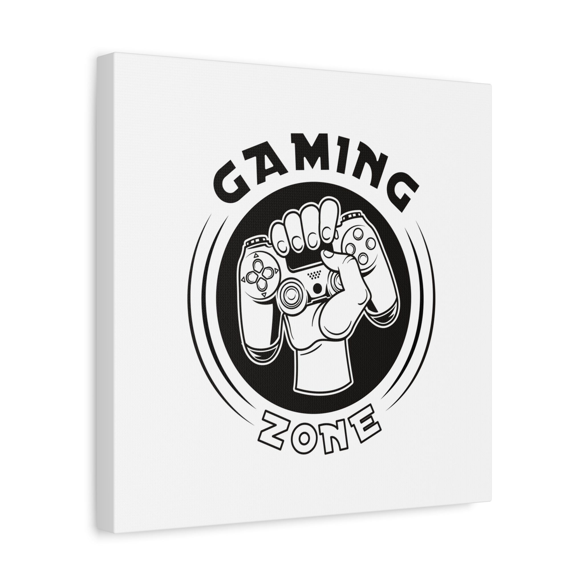 Gaming Zone Canvas Wall Art - Video Game Room Wall Art.