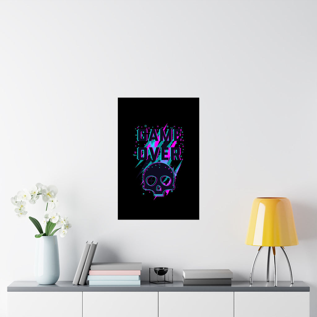 Gamer Wall Art Poster.
