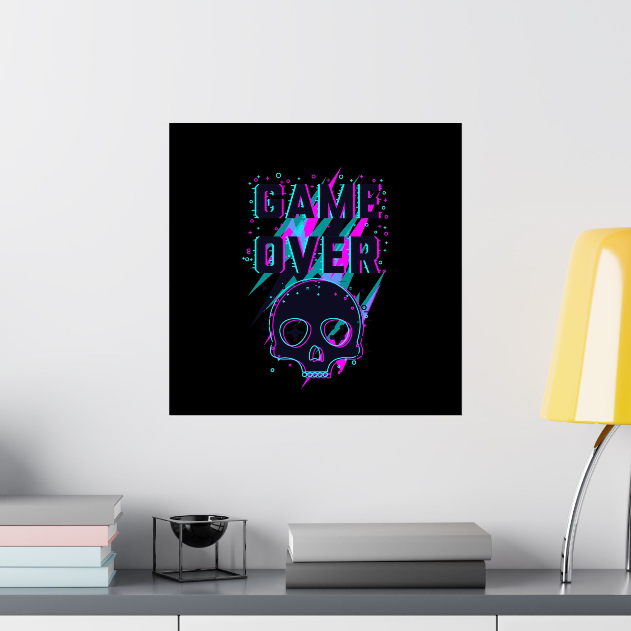 Gamer Wall Art Poster.