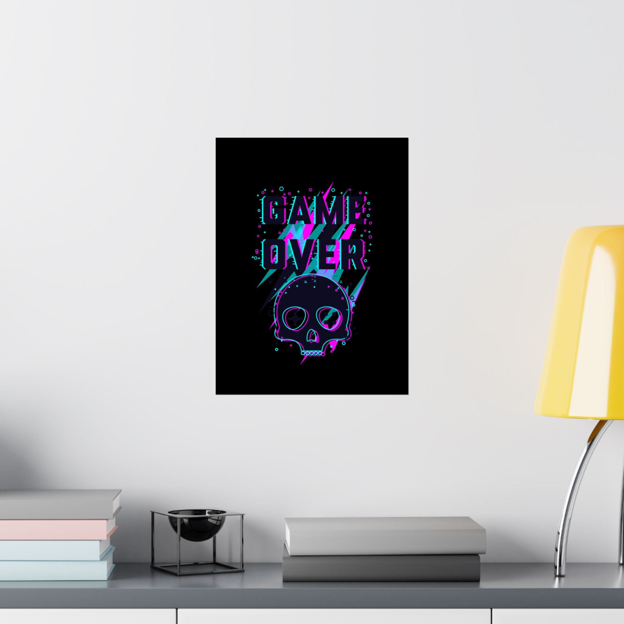 Gamer Wall Art Poster.