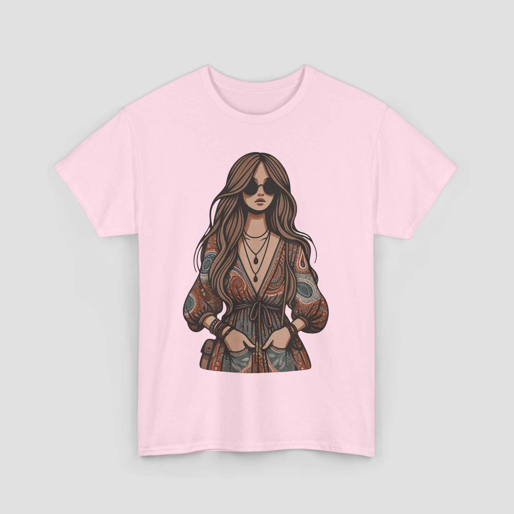 Bohemian Chic Unisex Tee | Vintage Style T-Shirt |