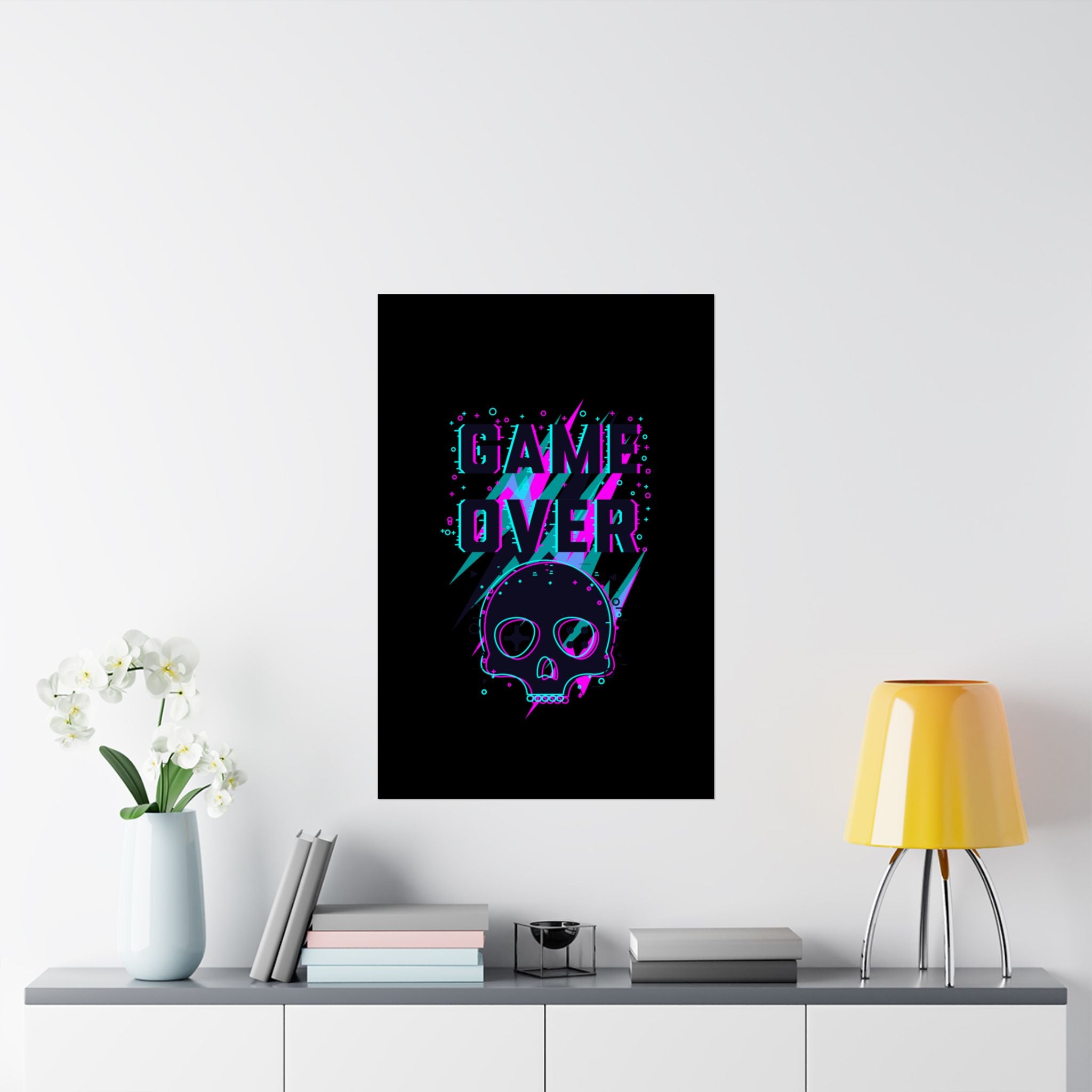 Gamer Wall Art Poster.