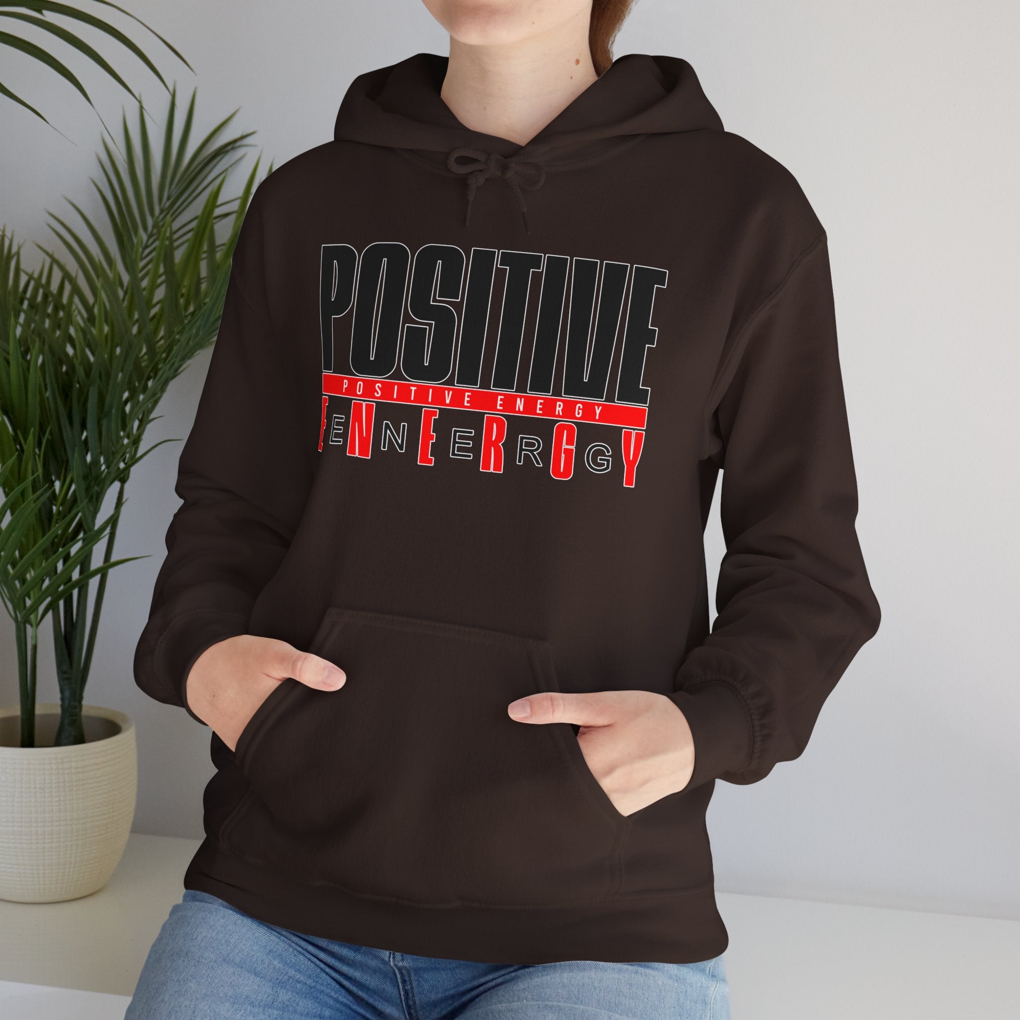 Positive Energy Hoodie – Unisex Heavy Blend Sweatshirt