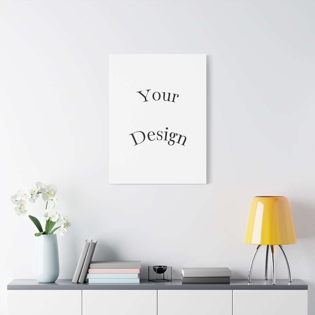 Custom Matte Canvas Print - Personalized Home Decor.