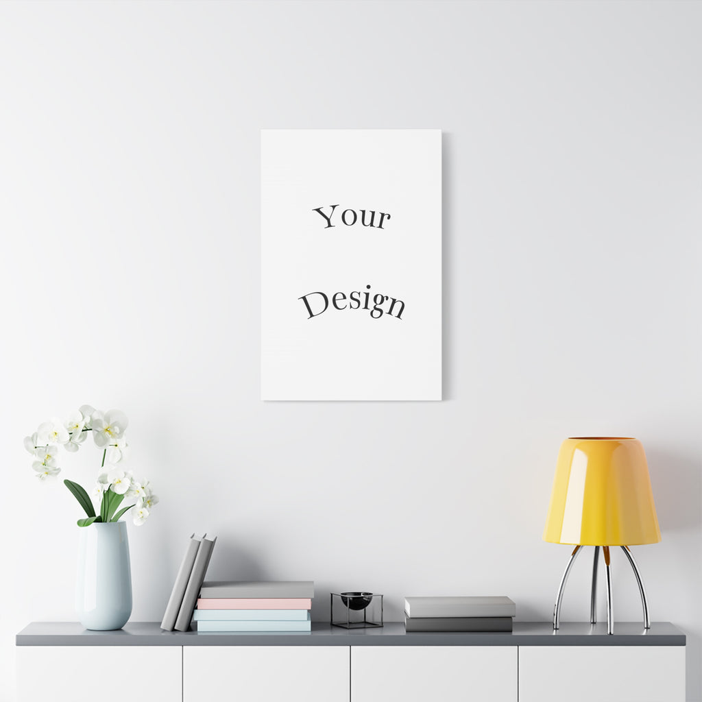 Custom Matte Canvas Print - Personalized Home Decor.