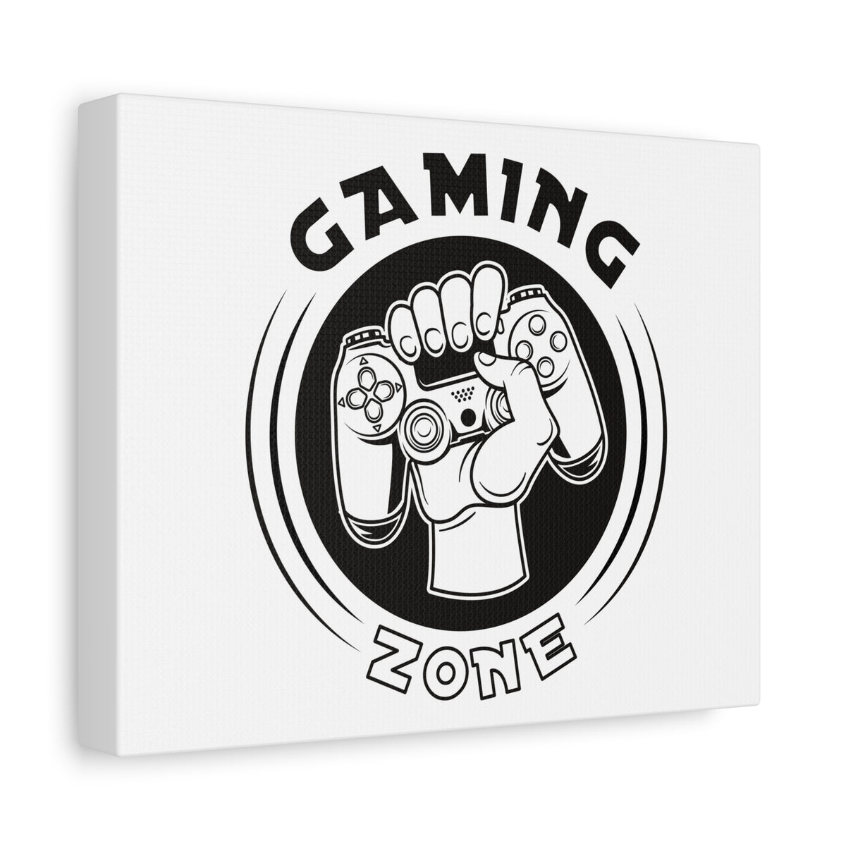 Gaming Zone Canvas Wall Art - Video Game Room Wall Art.