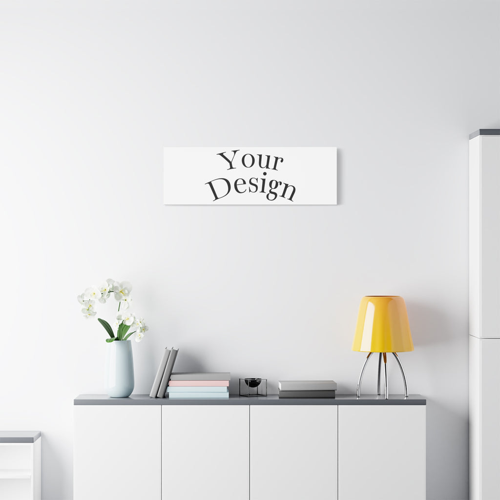 Custom Matte Canvas Print - Personalized Home Decor.