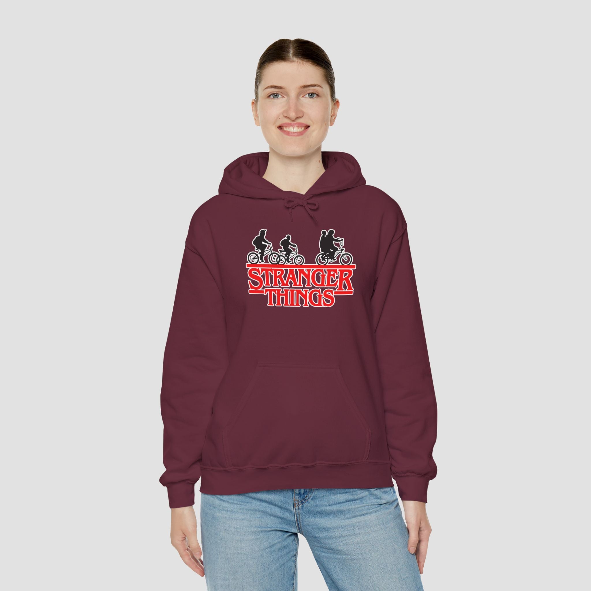 Stranger Things Hooded Sweatshirt.