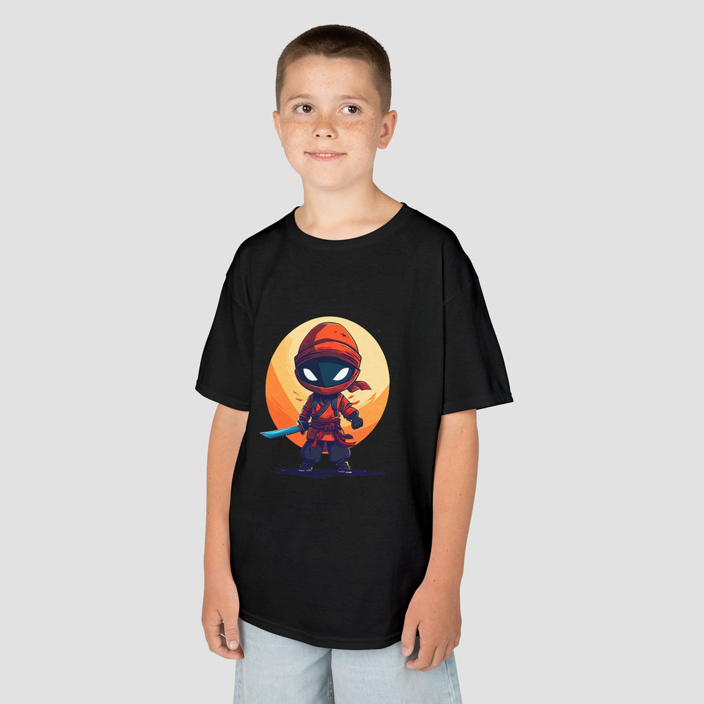Kids Ninja Warrior Tee - Fun Graphic T-Shirt for Boys and Girls.