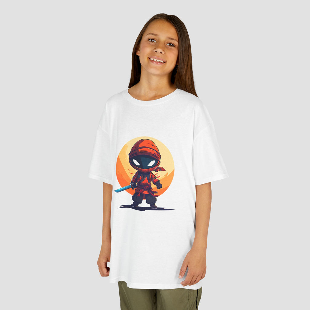 Kids Ninja Warrior Tee - Fun Graphic T-Shirt for Boys and Girls.