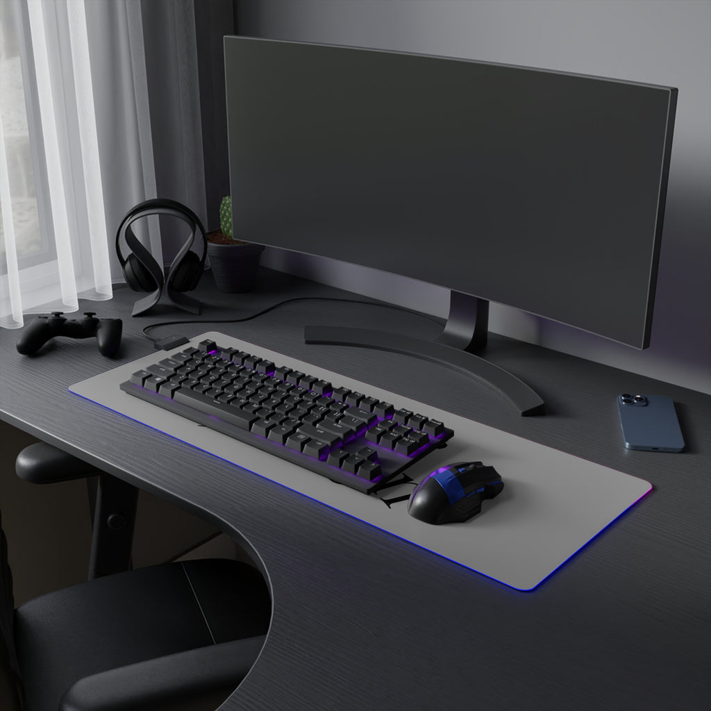 Custom LED Gaming Mouse Pad - Personalizable Desk Mat.
