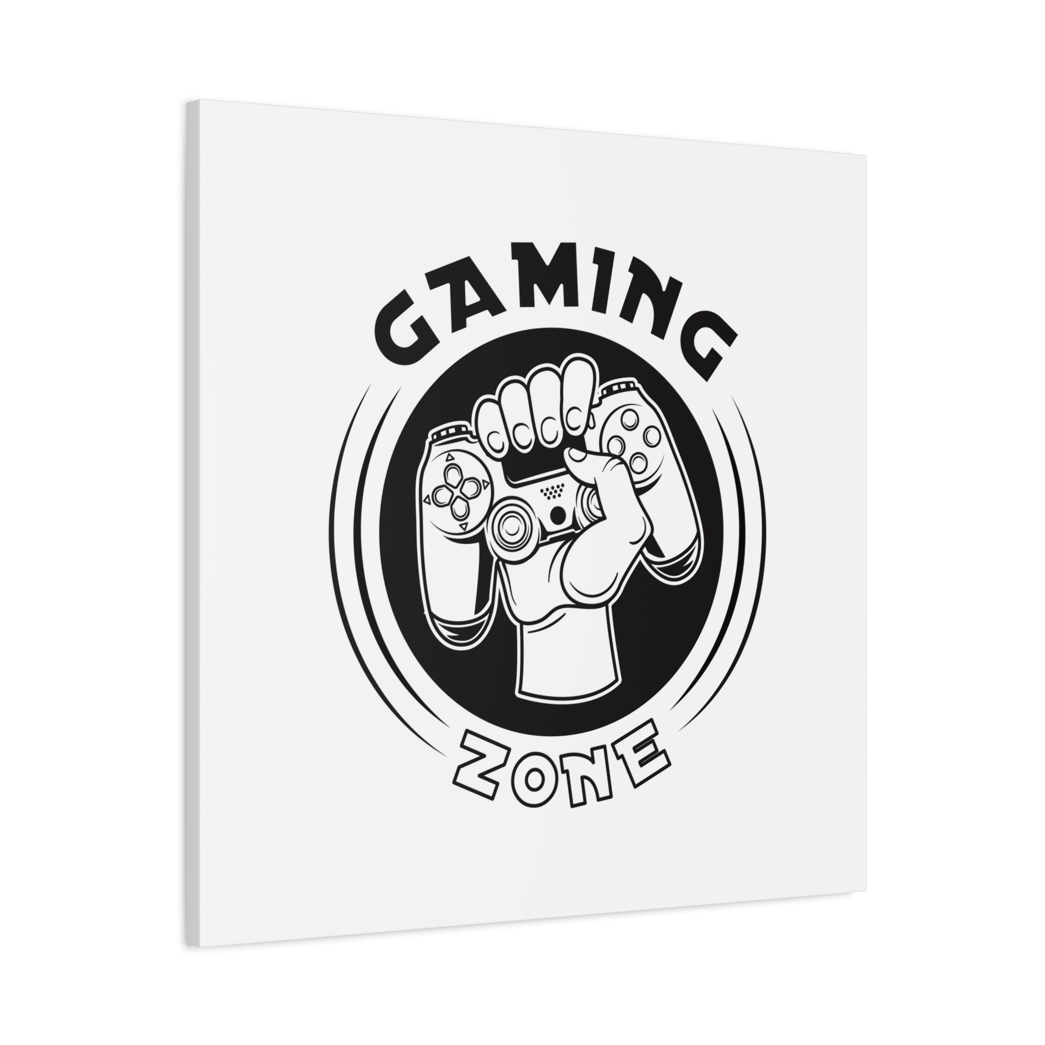 Gaming Zone Canvas Wall Art - Video Game Room Wall Art.