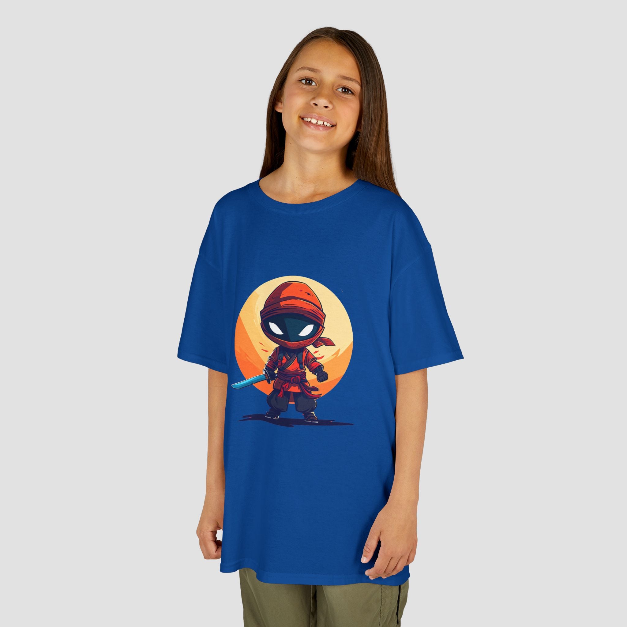 Kids Ninja Warrior Tee - Fun Graphic T-Shirt for Boys and Girls.