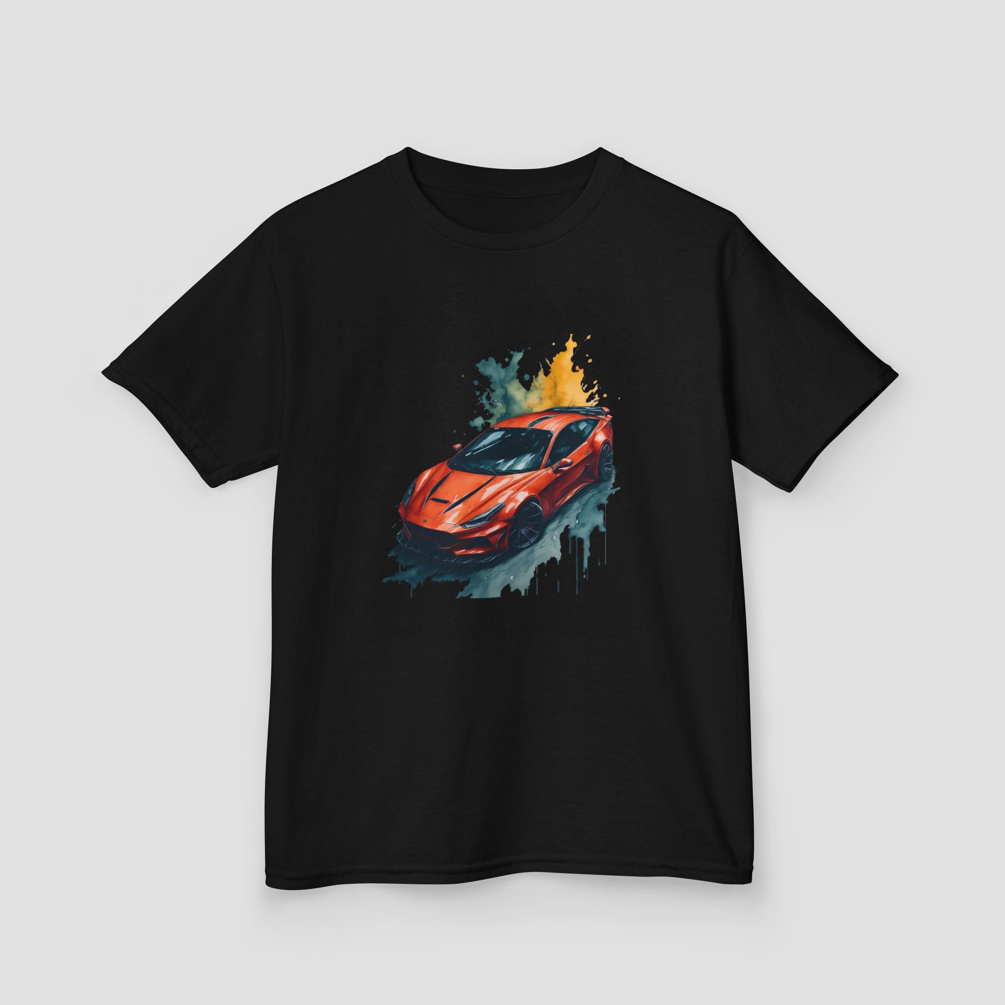 Racing Car Kids Tee, Cool Casual Tee for Kids.