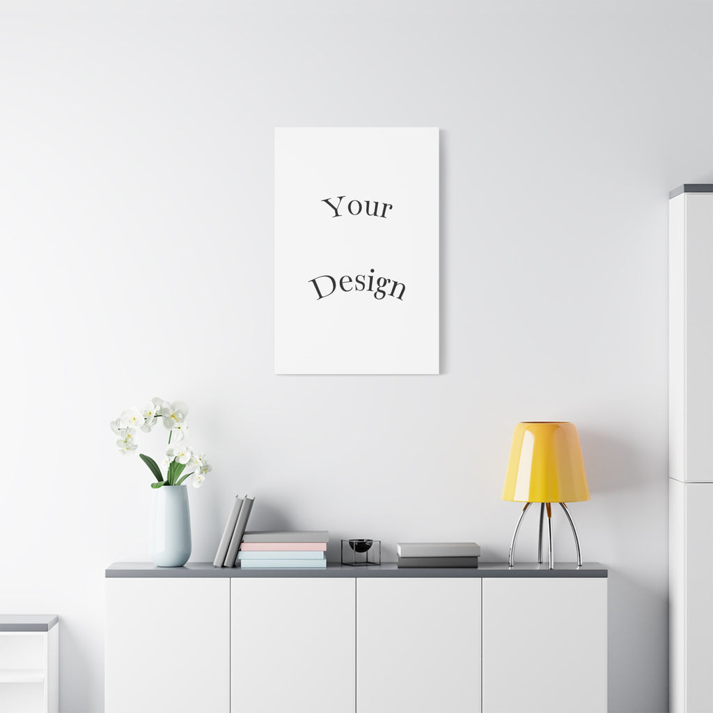 Custom Matte Canvas Print - Personalized Home Decor.