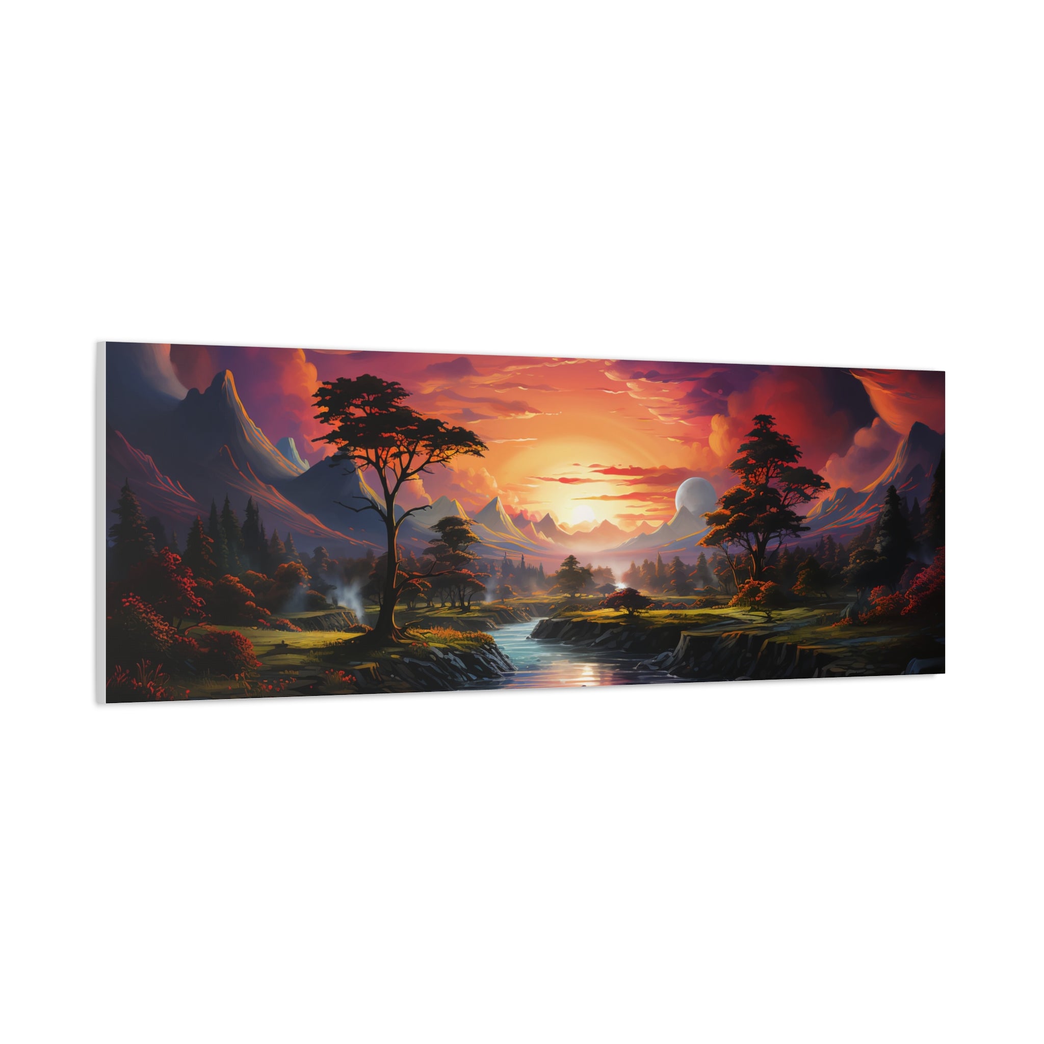 Vibrant Landscape Canvas Print - Wall Art.
