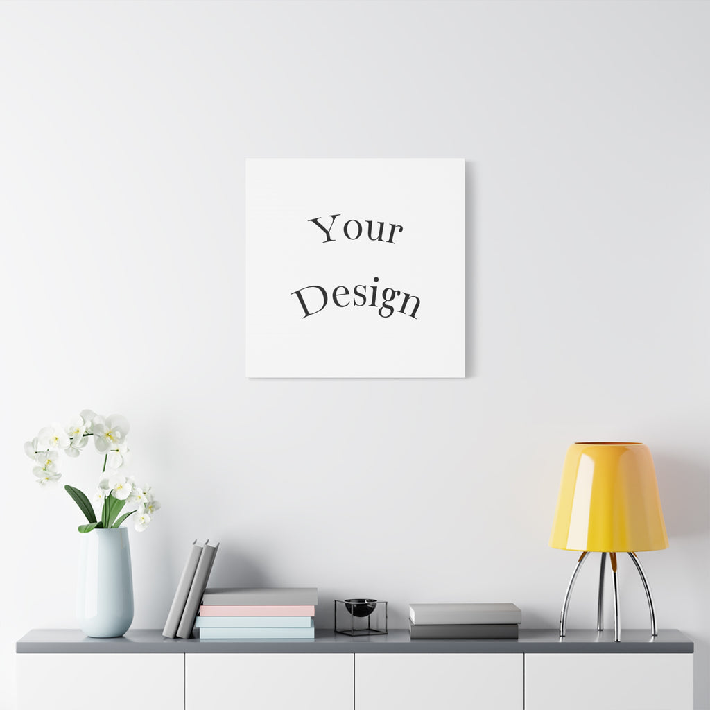 Custom Matte Canvas Print - Personalized Home Decor.