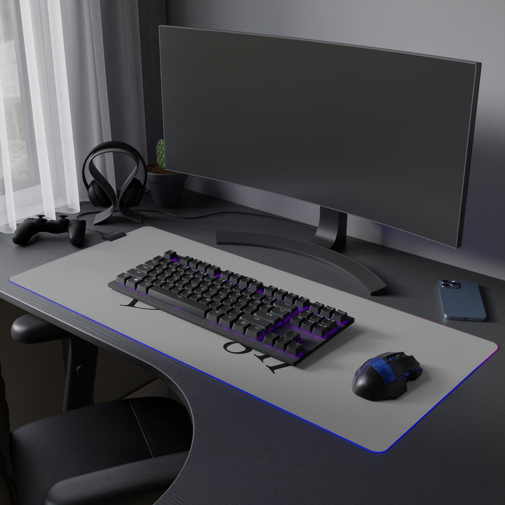Custom LED Gaming Mouse Pad - Personalizable Desk Mat.